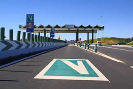 Via verde entrance